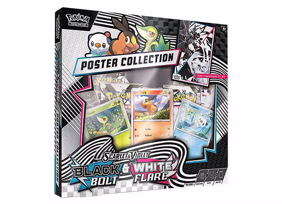 Pokemon TCG: Black Bolt & White Flare - Poster Collection Box